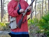 Seminole Indian Cleaning the Rifle