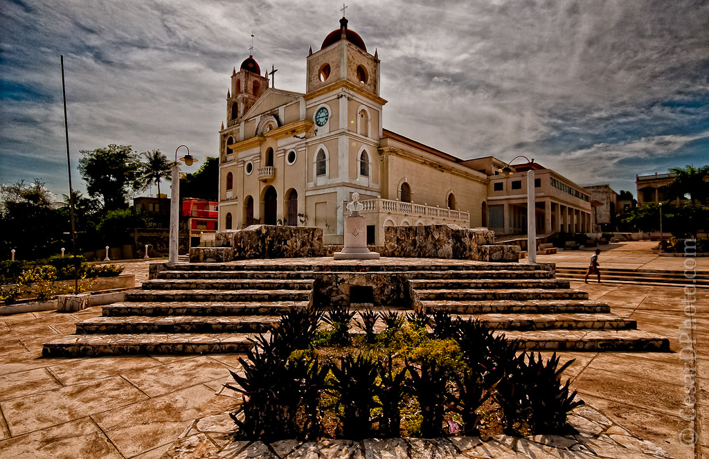 At Jose Marti Square, San Fernando De Nuevitas, Province of Camaguey, CUBA At Jose Marti Square, San Fernando De Nuevitas, Province of Camaguey, CUBA