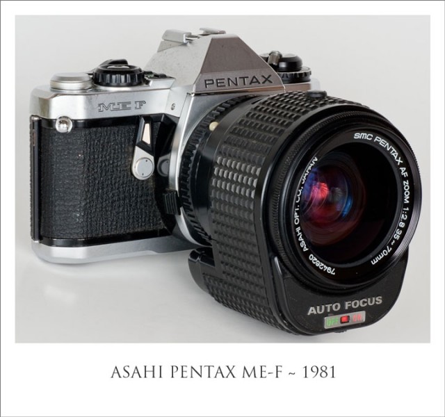 Classic Cameras Friday! Asahi Pentax MEF 1981 Finding Light in Every Dark Place.