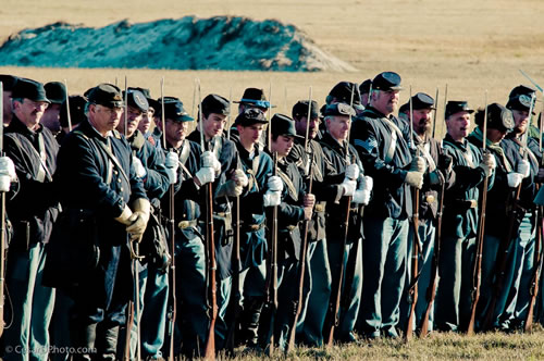 US Army Troops Ready for Charge
